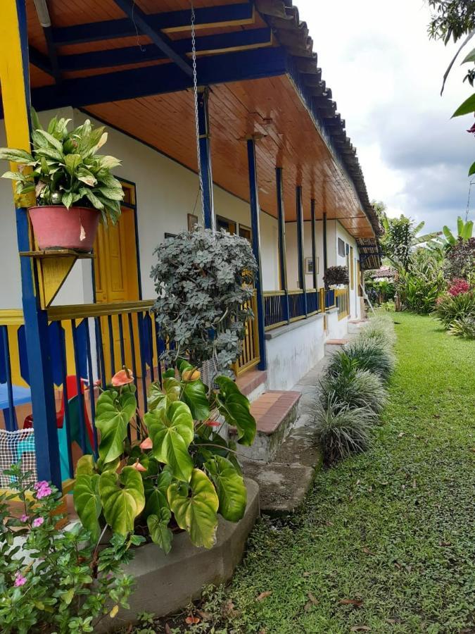 Casa Finca Villa Luz A 800 Mts Del Parque Del Cafe Montenegro Kültér fotó