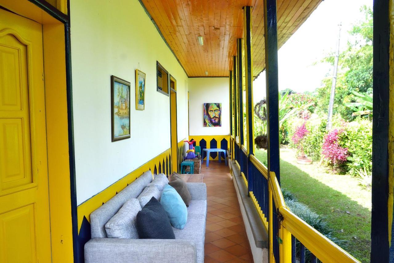 Casa Finca Villa Luz A 800 Mts Del Parque Del Cafe Montenegro Kültér fotó