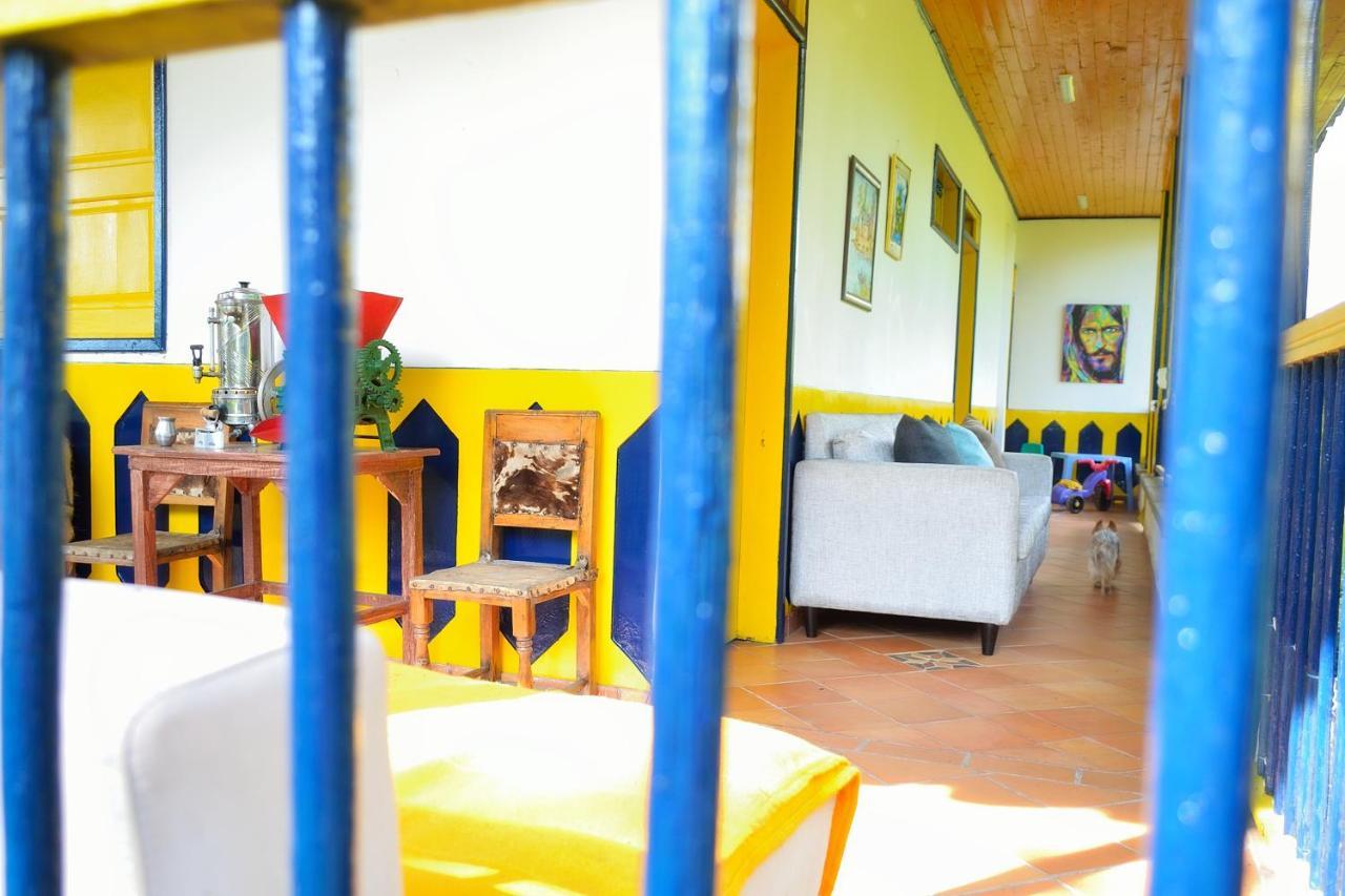 Casa Finca Villa Luz A 800 Mts Del Parque Del Cafe Montenegro Kültér fotó